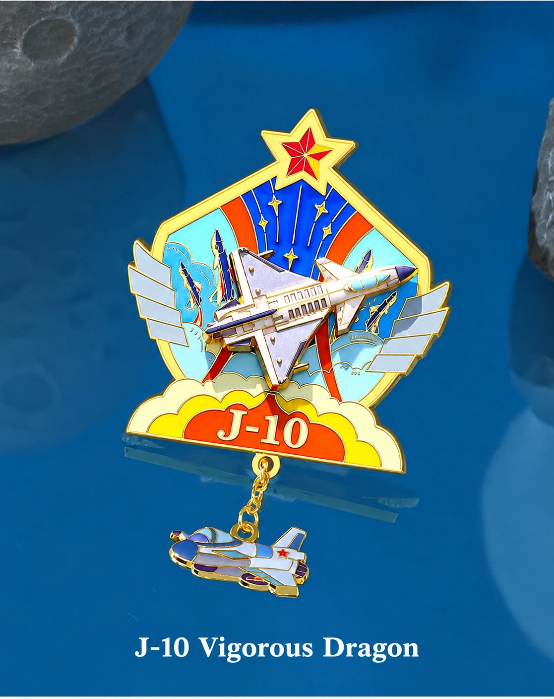 Eastern Aura Aviation Heritage Magnet Badge — product detail image 14