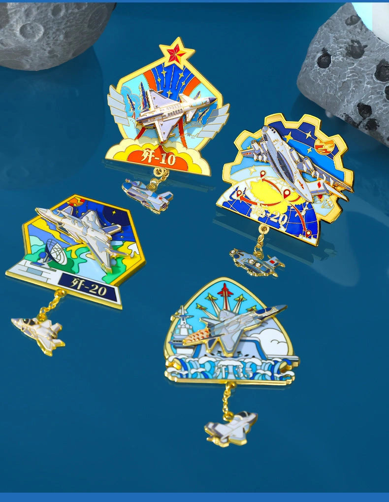 Eastern Aura Aviation Heritage Magnet Badge — product detail image 18