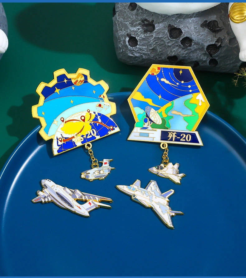 Eastern Aura Aviation Heritage Magnet Badge — product detail image 19