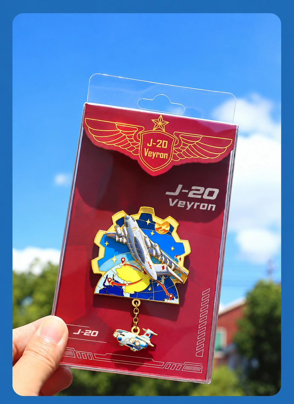 Eastern Aura Aviation Heritage Magnet Badge — product detail image 21