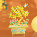 Eastern Aura Golden Laurel Heritage Art Magnet — product detail image 6
