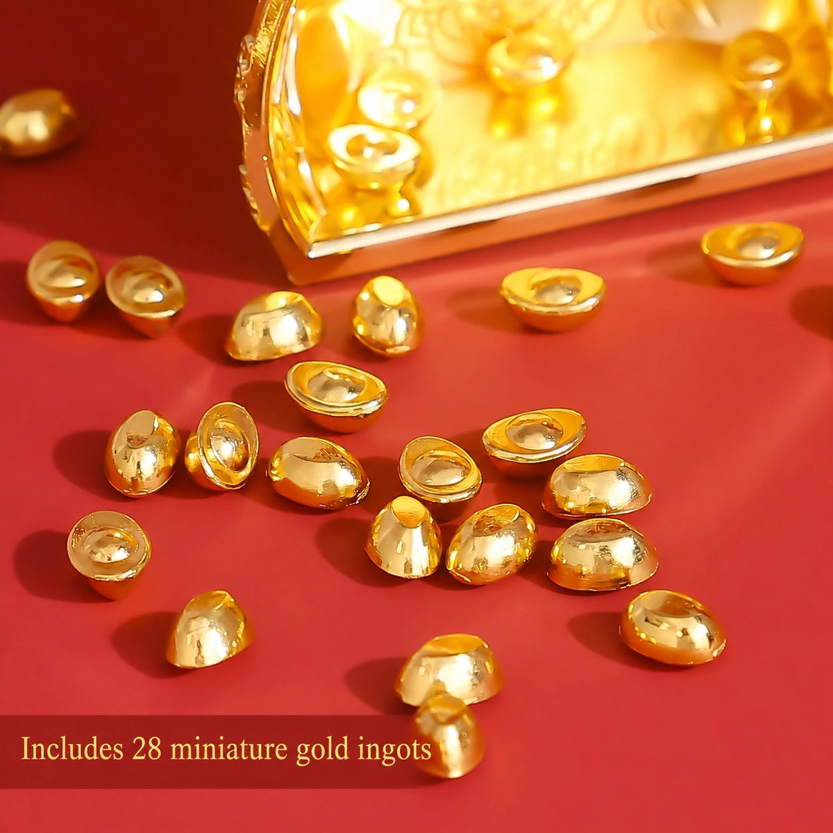 Eastern Aura Imperial Golden Rice Bowl Art Magnet — product detail image 3