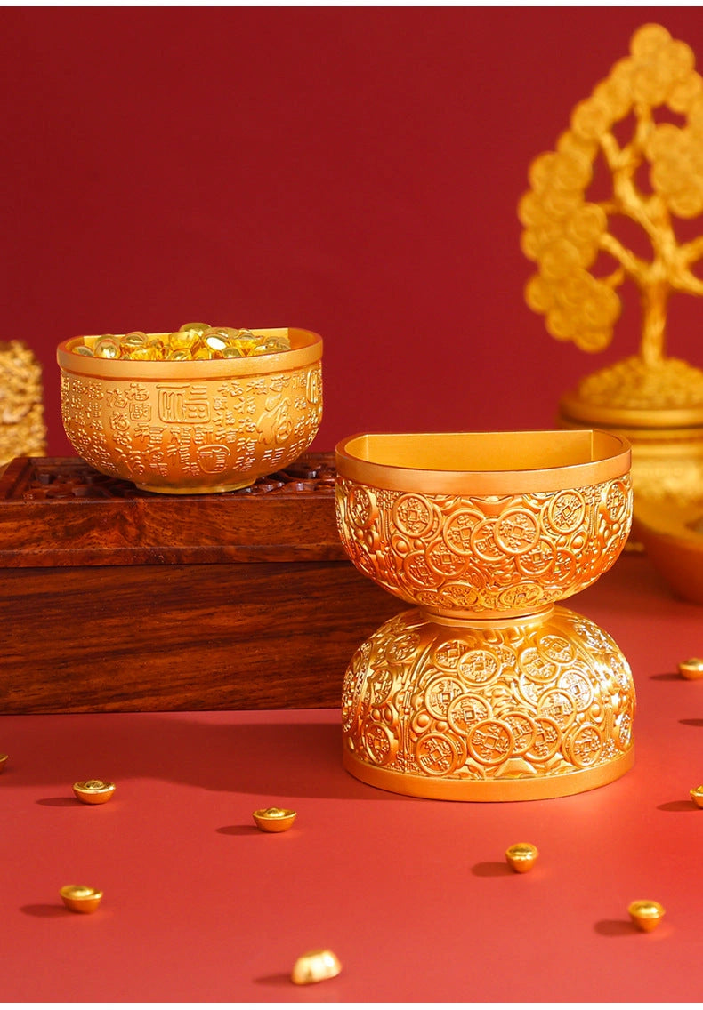 Eastern Aura Imperial Golden Rice Bowl Art Magnet — product detail image 9