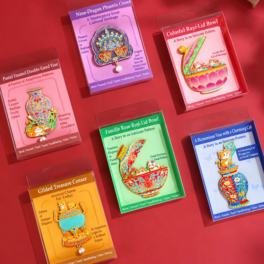 Eastern Aura Ancient Relics Art Magnet Collection — product detail image 4