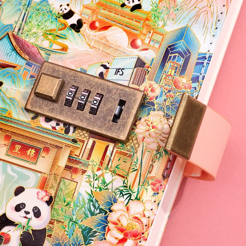 Eastern Aura Lockable A5 Heritage Journal — product detail image 3
