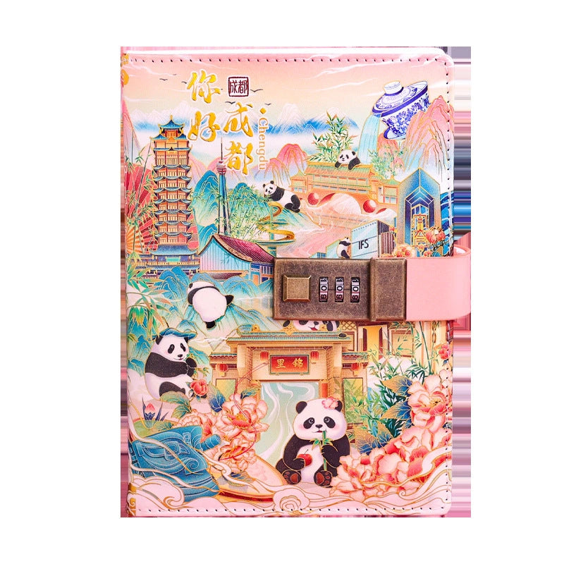 Eastern Aura Lockable A5 Heritage Journal — product detail image 5