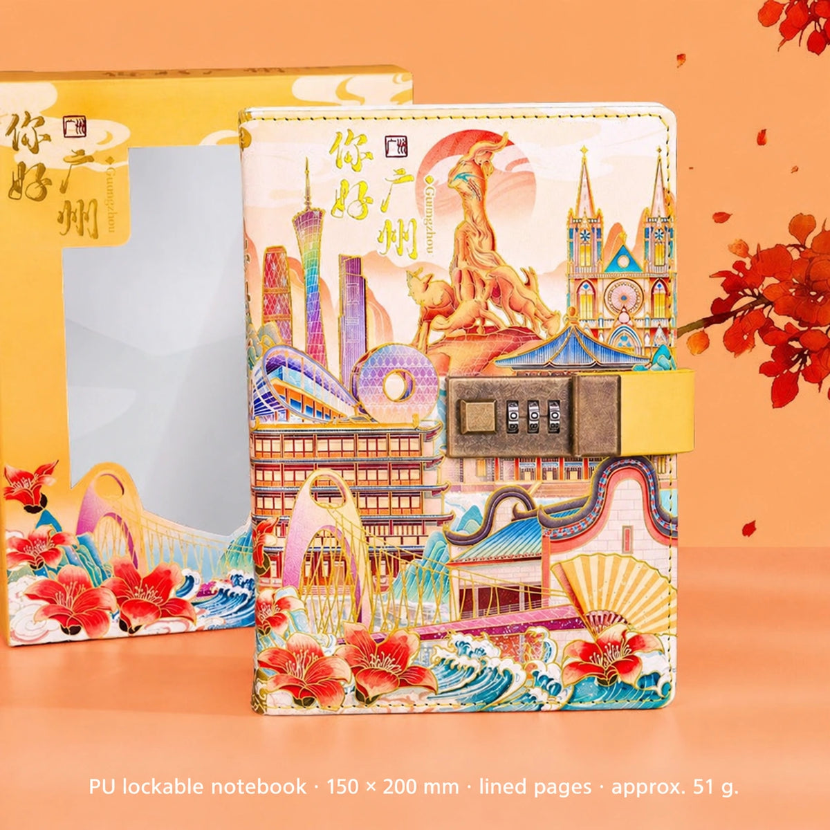 Eastern Aura Lockable A5 Heritage Journal — product detail image 7