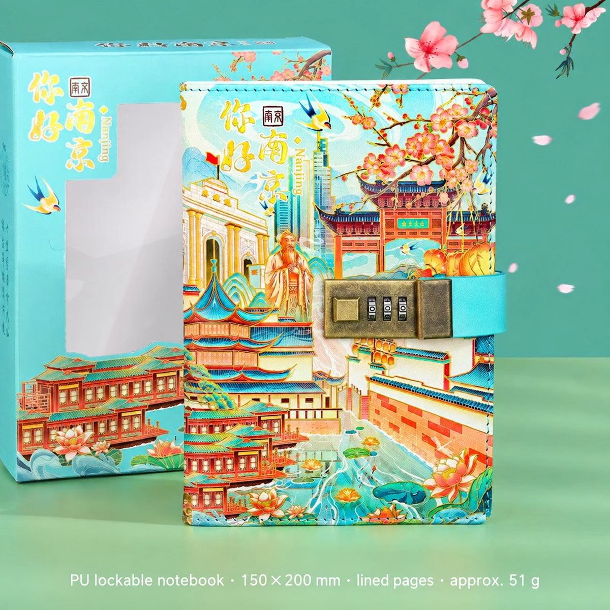 Eastern Aura Lockable A5 Heritage Journal — product detail image 9