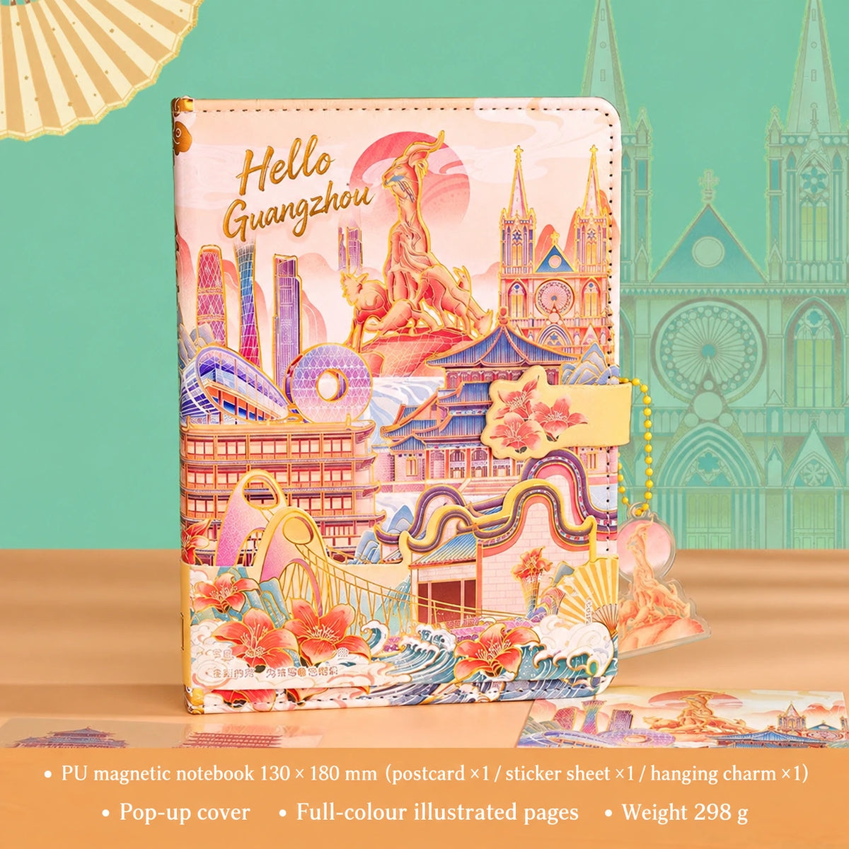Eastern Aura Lockable A5 Heritage Journal — product detail image 22
