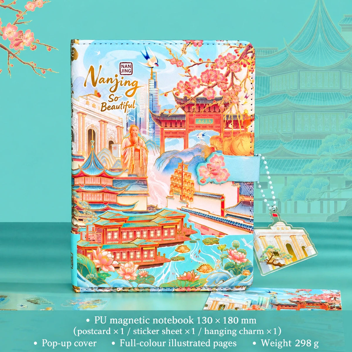 Eastern Aura Lockable A5 Heritage Journal — product detail image 24
