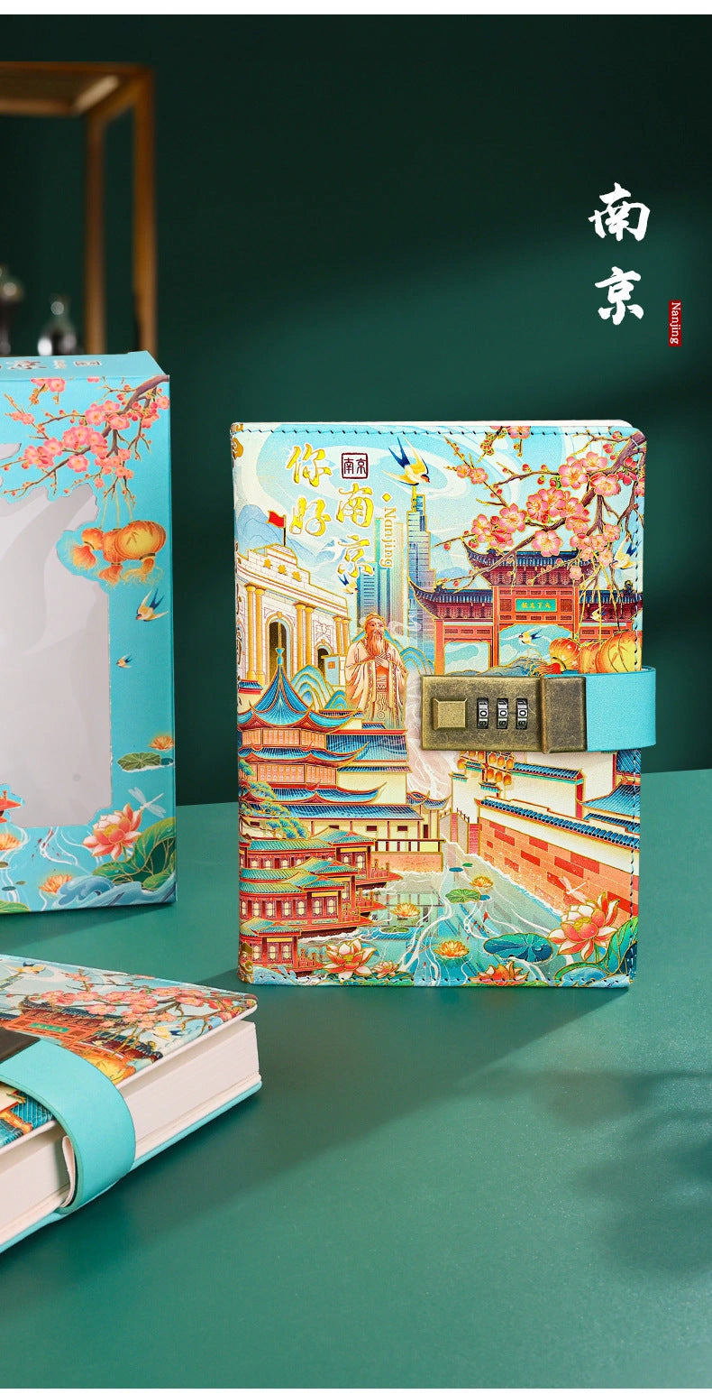 Eastern Aura Lockable A5 Heritage Journal — product detail image 34