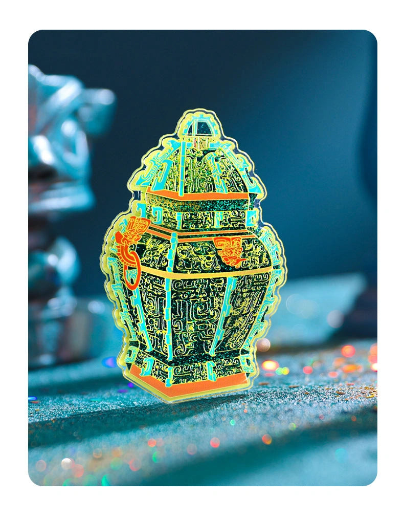 Eastern Aura Changxin Palace Lantern AR Art Magnet — product detail image 14