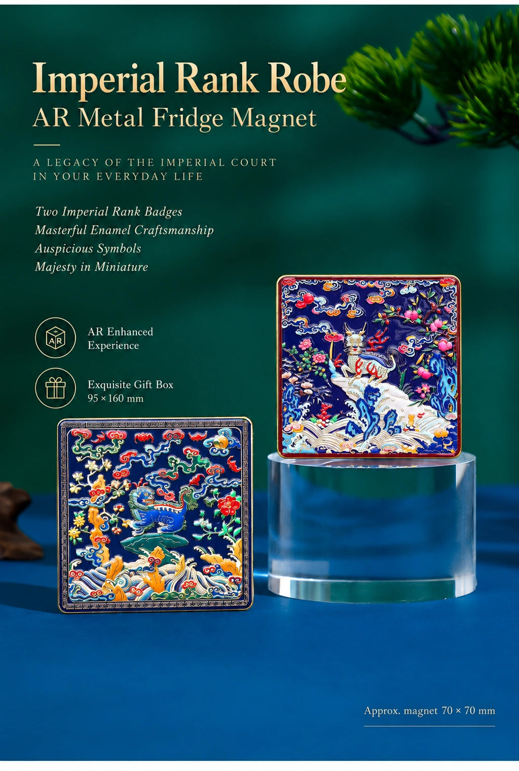 Eastern Aura Imperial Rank Robe AR Art Magnet — product detail image 21