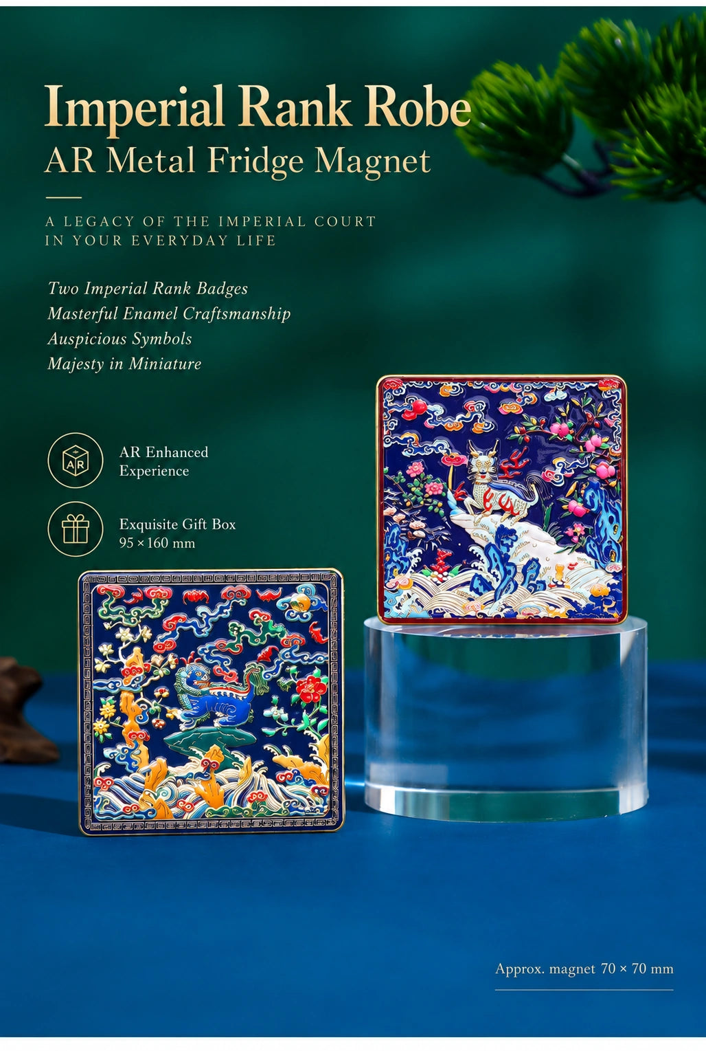 Eastern Aura Imperial Rank Robe AR Art Magnet — product detail image 21