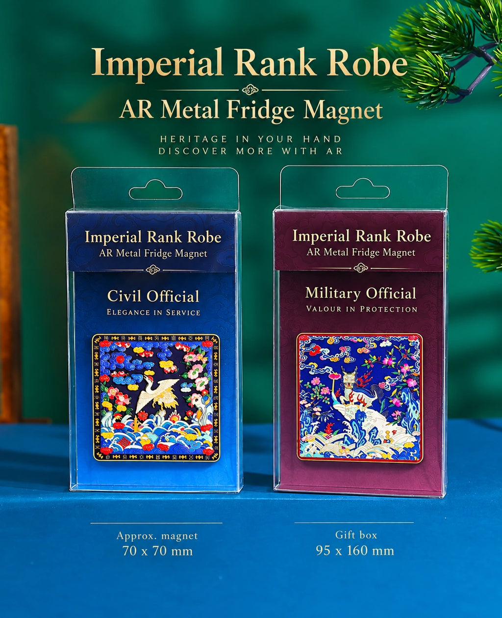 Eastern Aura Imperial Rank Robe AR Art Magnet — product detail image 27