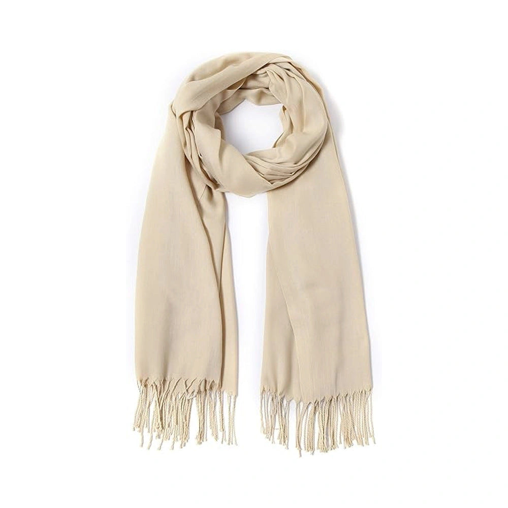 Eastern Aura Cashmere-Feel Solid Winter Scarf Wrap — product detail image 45