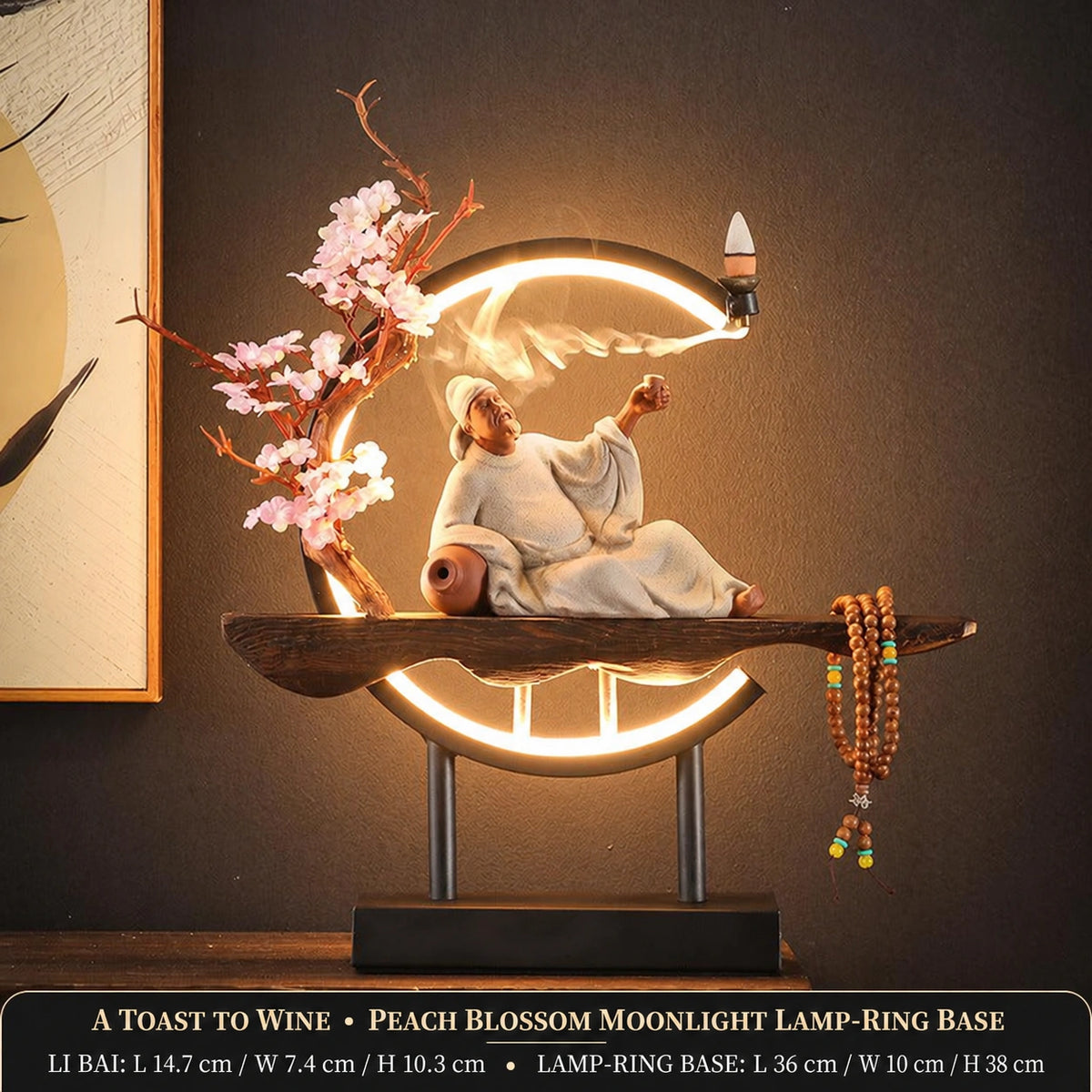 Laozi Contemplative Ceramic Figure - Eastern Aura product image 14