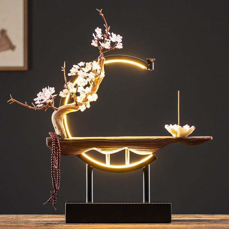 Luminous Ring Backflow Incense Burner - Eastern Aura product image 14