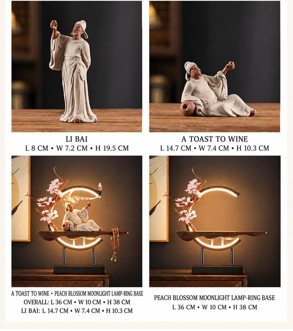 Laozi Contemplative Ceramic Figure - Eastern Aura product image 20