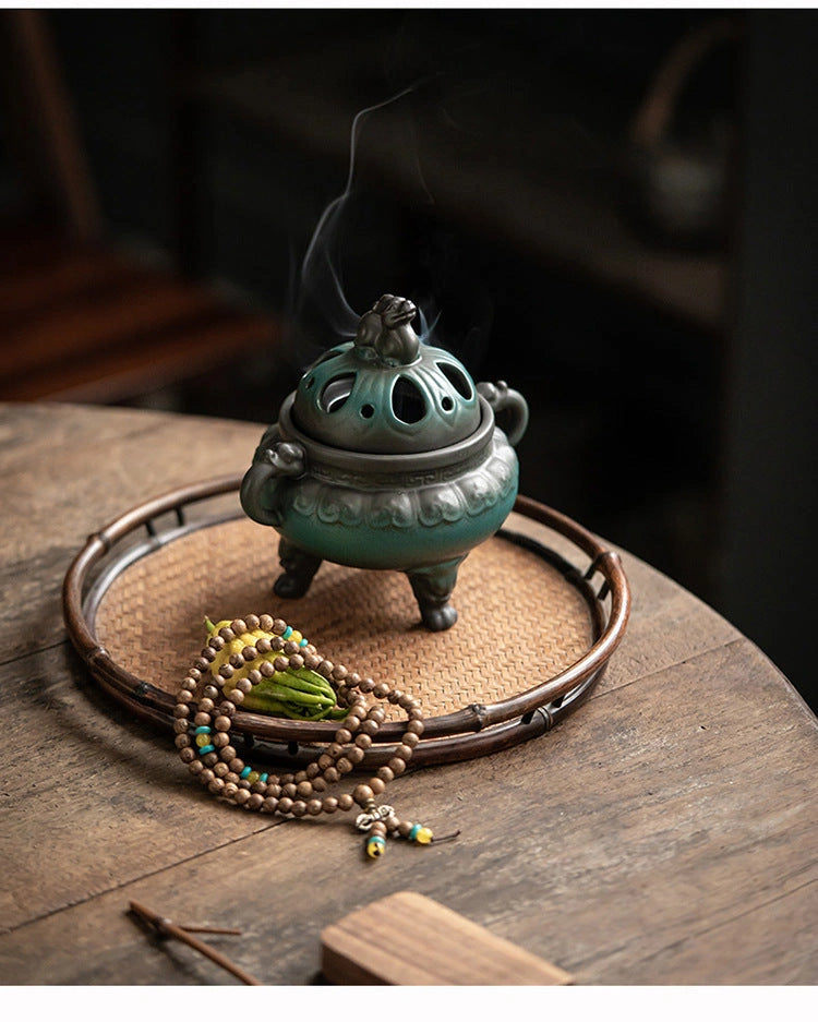 Three-Legged Guardian Incense Burner - Eastern Aura product image 28