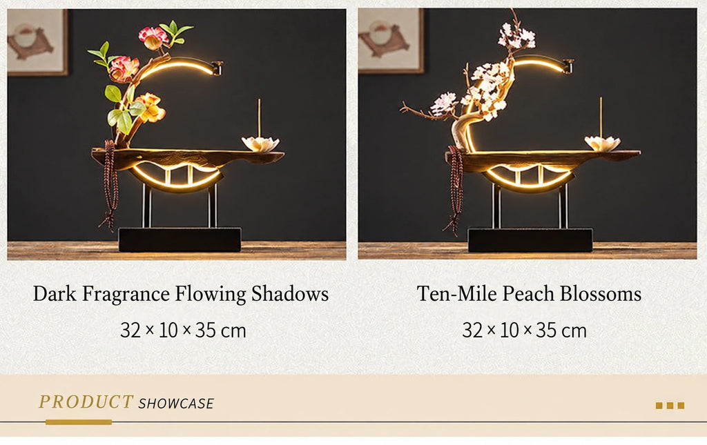 Luminous Ring Backflow Incense Burner - Eastern Aura product image 28