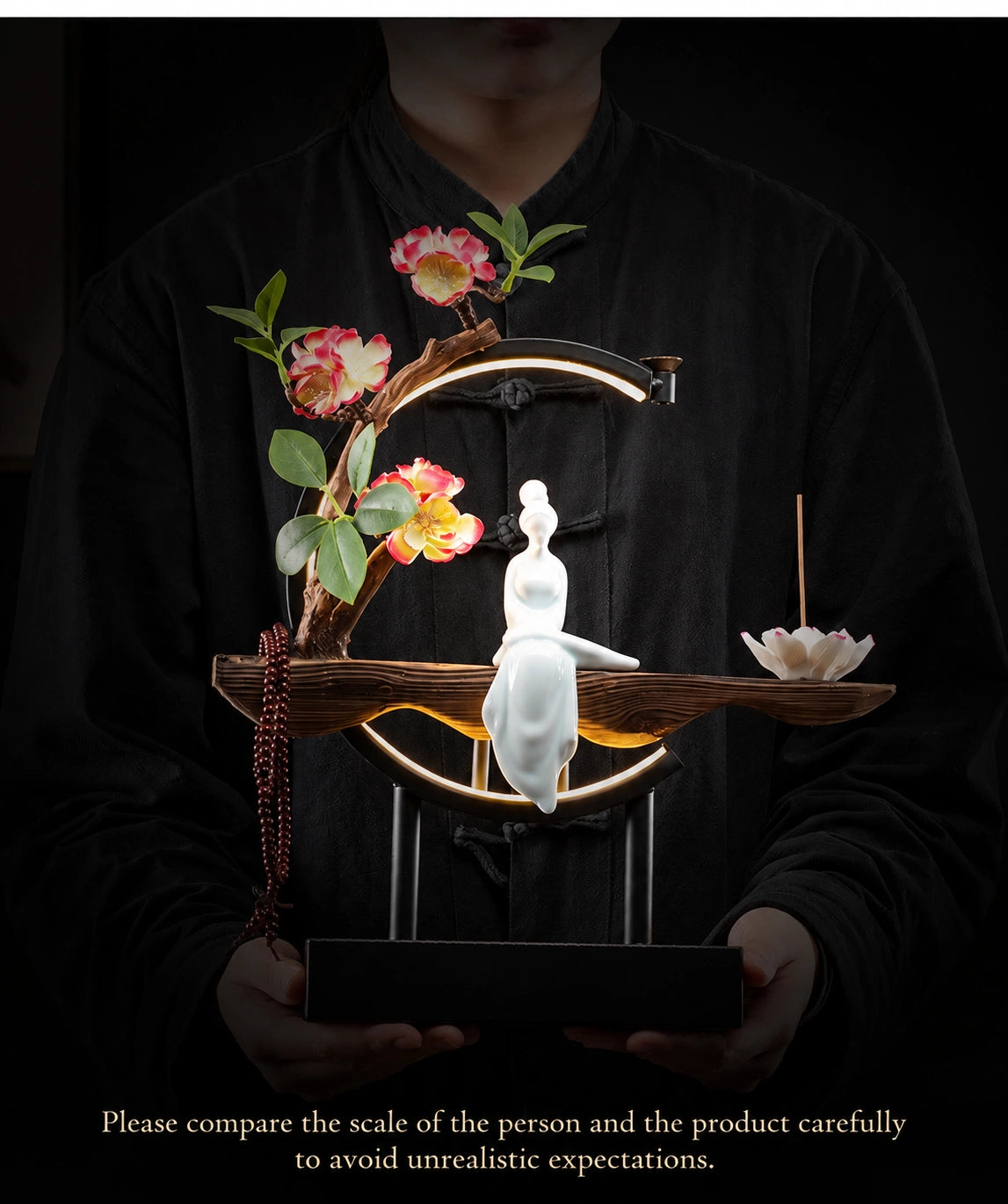 Luminous Ring Backflow Incense Burner - Eastern Aura product image 33