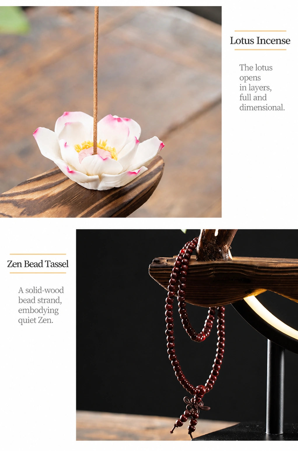 Luminous Ring Backflow Incense Burner - Eastern Aura product image 35