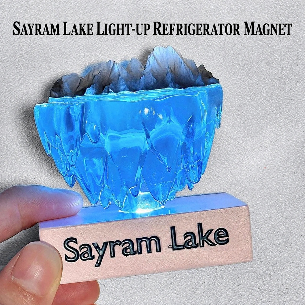 Sairam Lake Light-Up Art Magnet - Eastern Aura product image 4