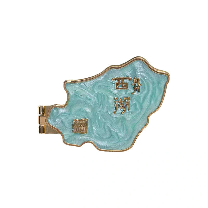 West Lake Opening Scene Art Magnet - Eastern Aura product image 5