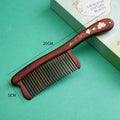 Rosewood & Mother-of-Pearl Inlay Comb - Eastern Aura product image 6