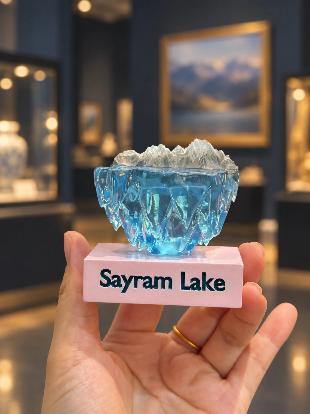 Sairam Lake Light-Up Art Magnet - Eastern Aura product image 6